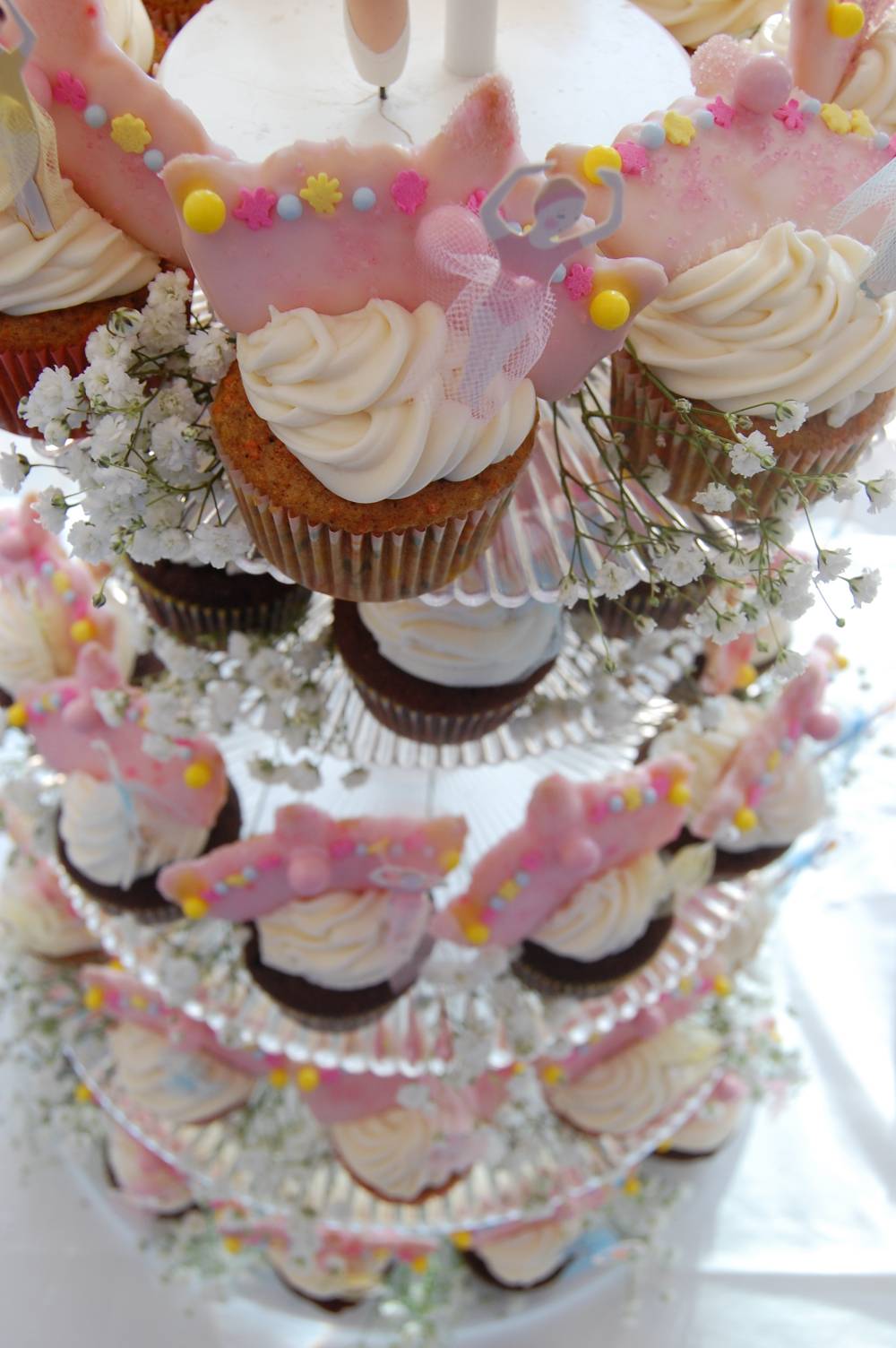 Ballerina Birthday Cupcakes