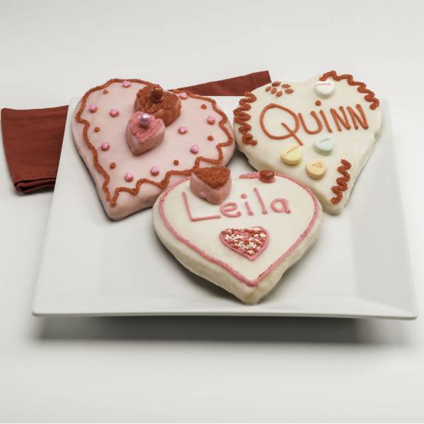 Giant Personalized Valentine Cookies